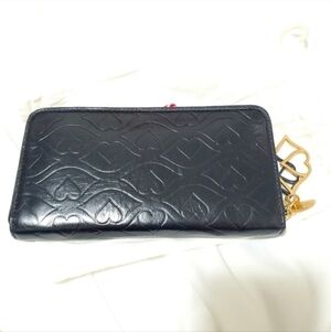 SEE by Chloe Embossed Leather wallet cardholders